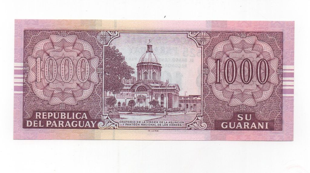 PARAGUAY DEL AÑO 2004 DE 1000 GUARANIES