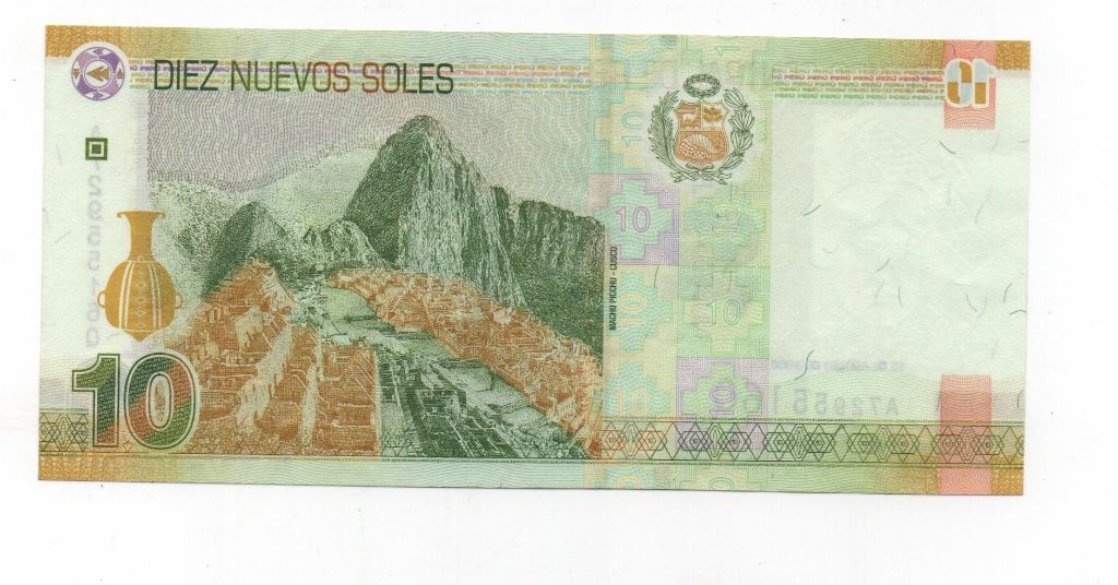 PERU DEL AÑO 2009 DE 10 NUEVOS SOLES