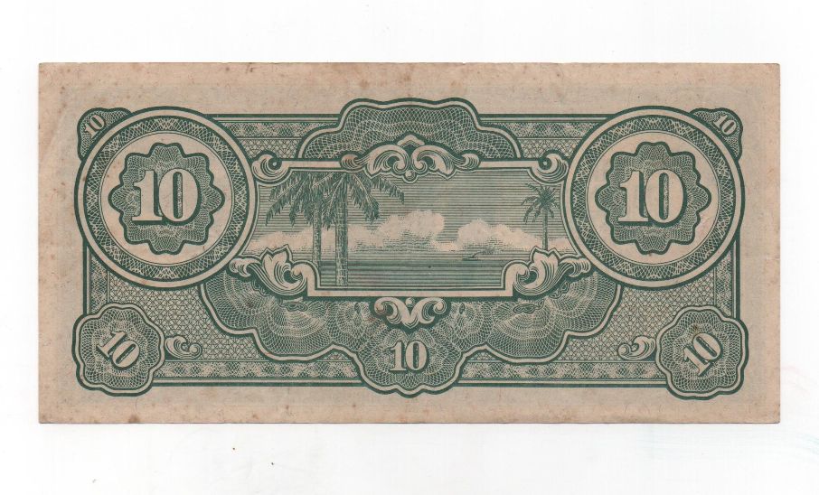 JAPON DEL AÑO 1942-1944 DE 10 DOLARES