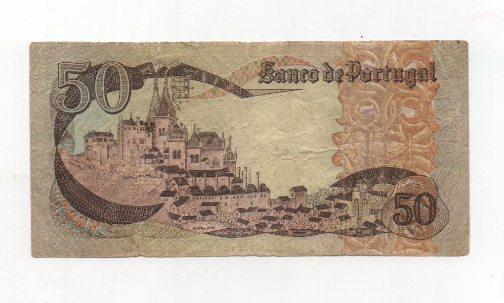 PORTUGAL DEL AÑO 1980 DE 50 ESCUDOS