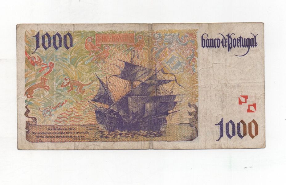 PORTUGAL DEL AÑO 1996 DE 1000 ESCUDOS