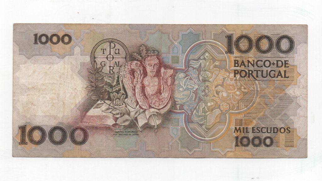 PORTUGAL DEL AÑO 1990 DE 1000 ESCUDOS