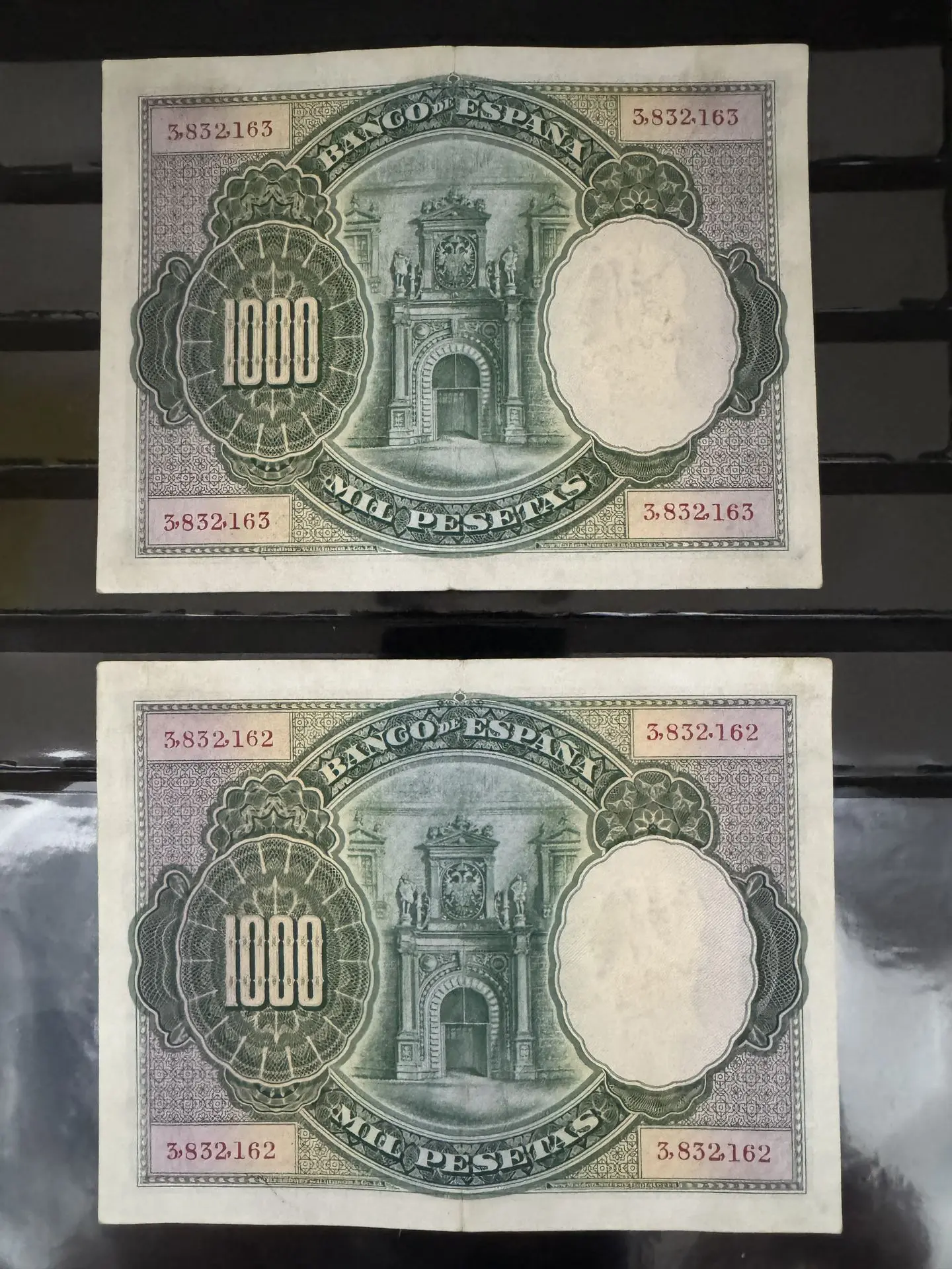 CARLOS V II REPUBLICA 1925 DE 1000 PESETAS