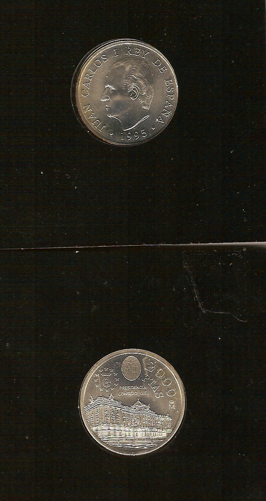 ESPAÑA DEL AÑO 1995 DE 2000 PTAS