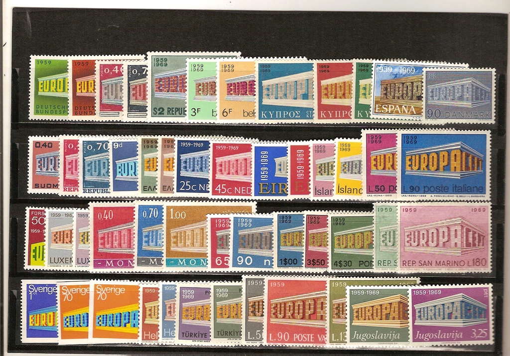 1969- ANIVERSARIO 10º DE LA CEPT