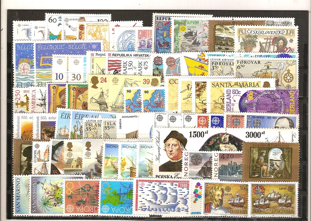 1992- ANIVERSARIO 500 DEL DESCUBRIMIENTO DE AMERICA