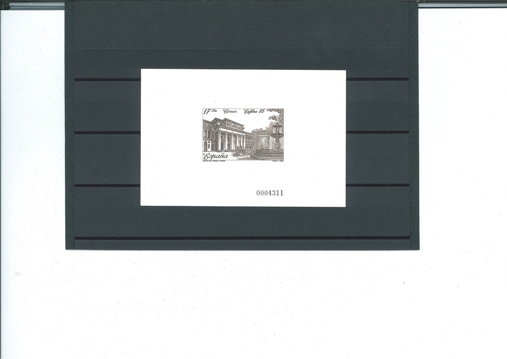 1985 EXFILNA. PRUEBA Nº 8