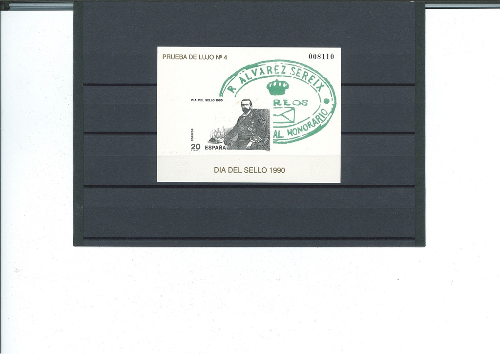 DIA DEL SELLO AÑO 1990. PRUEBA Nº20