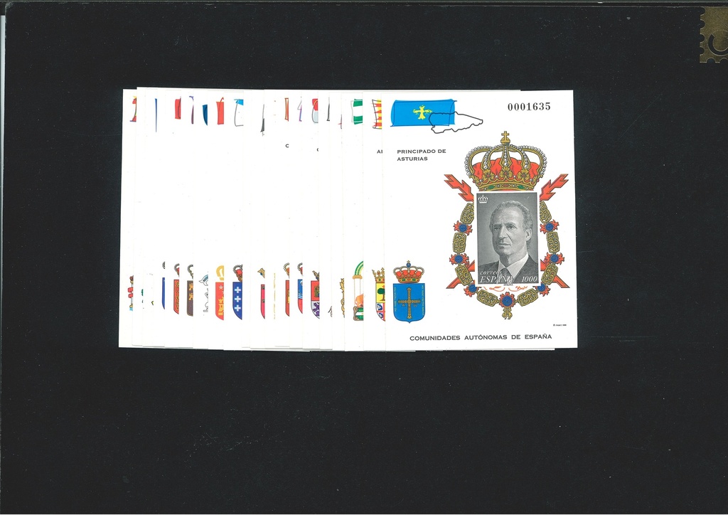 XX ANIVERSARIO DE LA PROCLAMACIÓN DE DON JUAN CARLOS I. AÑO 1995. PRUEBA Nº 37/56