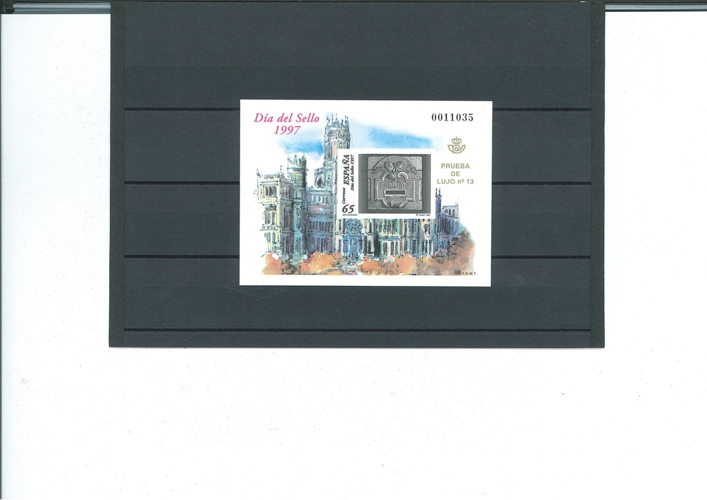 1997 DIA DEL SELLO. PRUEBA Nº 62
