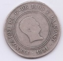 ESPAÑA FERNANDO VII DEL AÑO 1821 DE 10 REALES