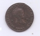 ESPAÑA ISABEL II DEL AÑO 1849 2 MARAVEDIES