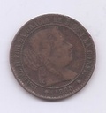 ESPAÑA ISABEL II DEL AÑO 1868 2 1/2 CENTIMOS DE ESCUDO