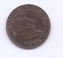 G. PROVISIONAL DEL AÑO 1870 DE 1 CENTIMO