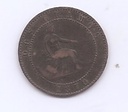 G. PROVISIONAL DEL AÑO 1870 DE 2 CENTIMOS