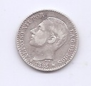 ALFONSO XII DEL AÑO 1885 *6 DE 0,50 CENTIMOS