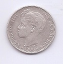 ALFONSO XIII DEL AÑO 1900 *0 DE 1 PESETA