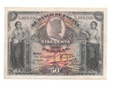 ALFONSO XIII DEL AÑO 1907 DE 50 PESETAS