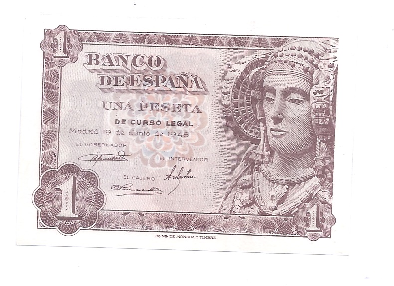 ESTADO ESPAÑOL AÑO 1948 DE 1 PTS