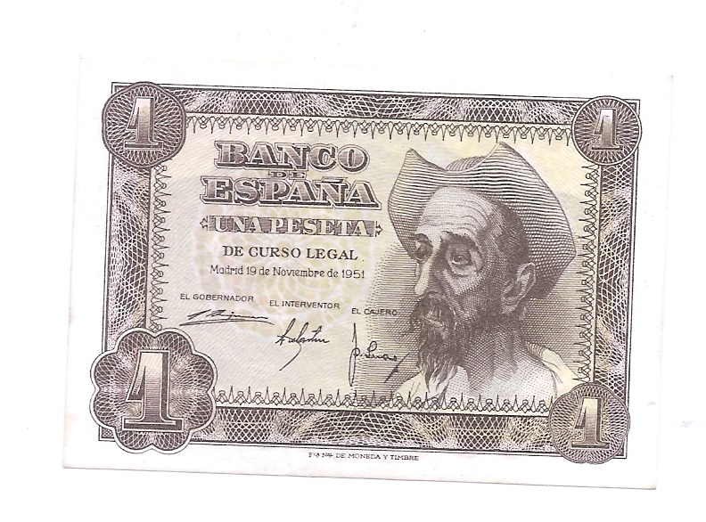 ESTADO ESPAÑOL AÑO 1951 DE 1 PTS