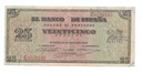 ESTADO ESPAÑOL AÑO 1938 DE 25 PTS