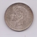 ALFONSO XIII DEL AÑO 1899 DE 5 PESETAS