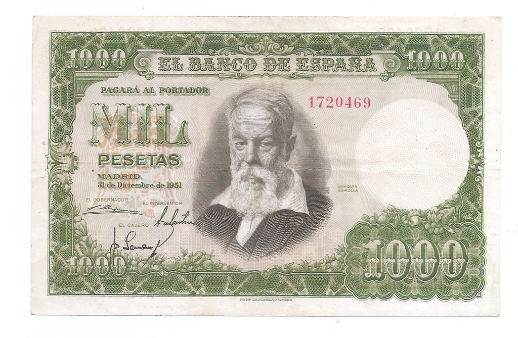 ESTADO ESPAÑOL AÑO 1951 DE 1000 PTS