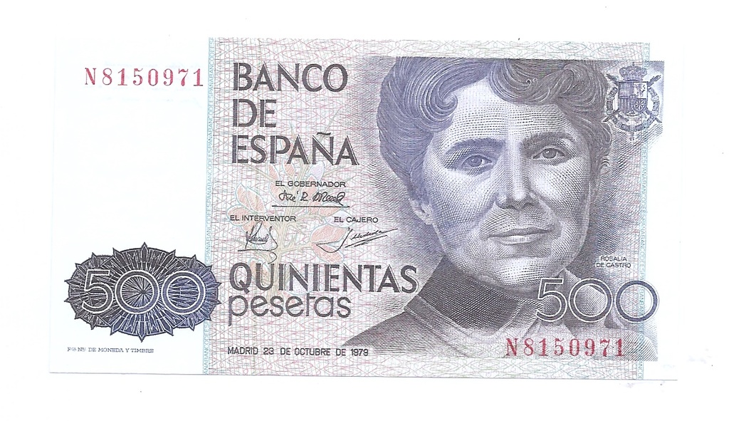 REINADO JUAN CARLOS I AÑO 1979 DE 500 PTS