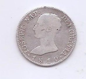 JOSE NAPOLEON DEL AÑO 1810 DE CUATRO REALES