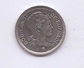 ESPAÑA GOBIERNO DE EUZCADI DEL AÑO 1937 DE 1 PESETA
