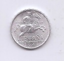 ESTADO ESPAÑOL (FRANCO) DEL AÑO 1941 DE 10 CENTIMOS