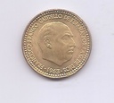 ESTADO ESPAÑOL (FRANCO) DEL AÑO 1963*63 DE 1 PESETA