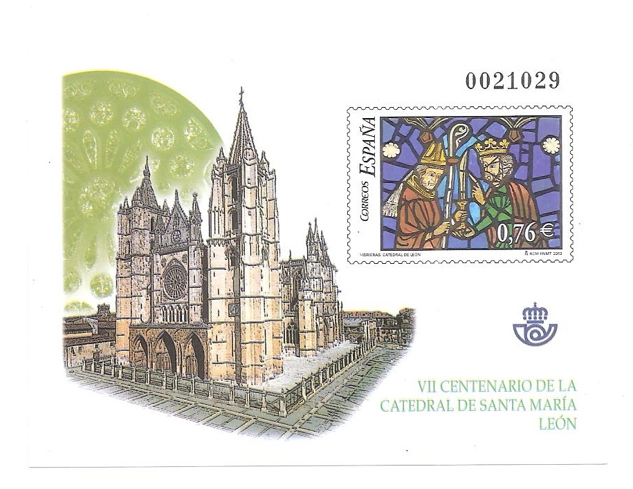 VII CENTENARIO DE LA CATEDRAL DE SANTA MARIA 2003. PRUEBA Nº 81