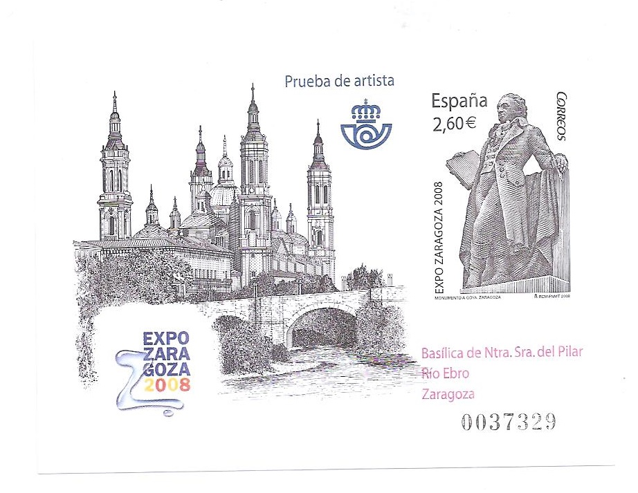 EXFILNA. EXPO 2008. PRUEBA Nº 96