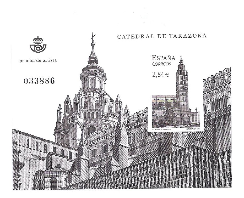 2011 CATEDRAL DE TARAZONA . PRUEBA Nº 106