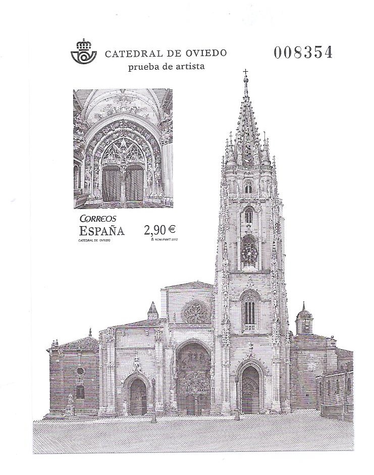 2012 CATEDRAL DE OVIEDO. PRUEBA Nº 109