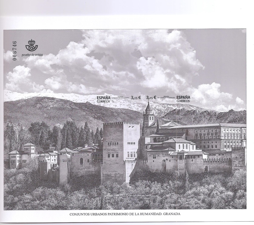 2017 CONJUNTOS URBANOS PATRIMONIO DE LA HUMANIDAD GRANADA . Nº 134