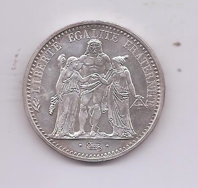 FRANCIA DEL AÑO 1967 DE 10 FRANCOS