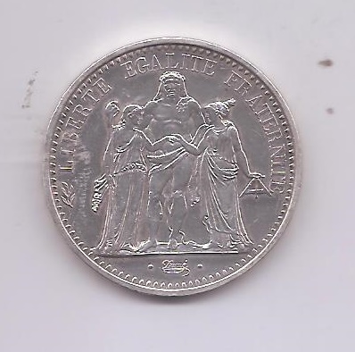 FRANCIA DEL AÑO 1968 DE 10 FRANCOS