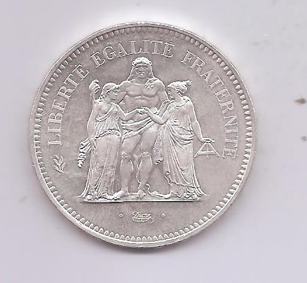 FRANCIA DEL AÑO 1976 DE 50 FRANCOS