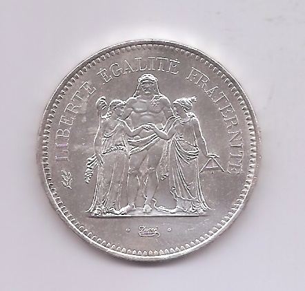 FRANCIA DEL AÑO 1978 DE 50 FRANCOS