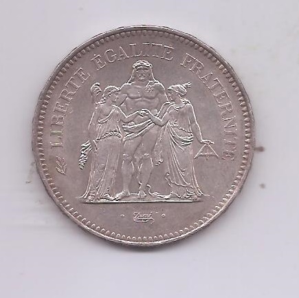 FRANCIA DEL AÑO 1979 DE 50 FRANCOS