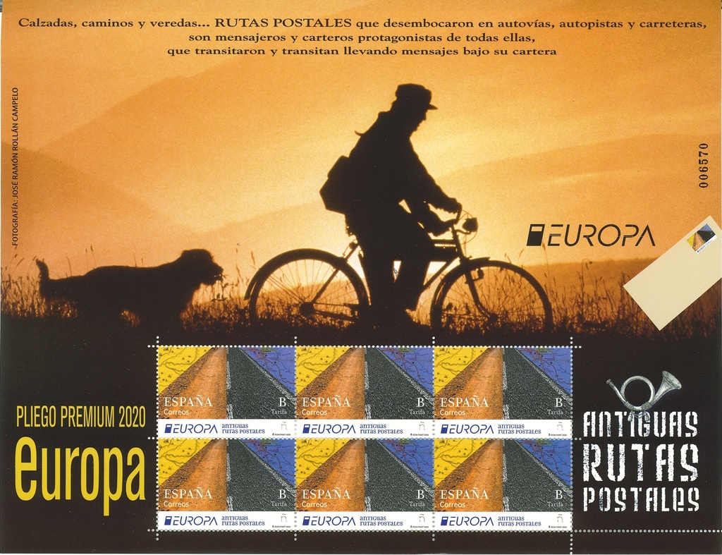 2020 Nº 90 EUROPA. ANTIGUAS RUTAS POSTALES