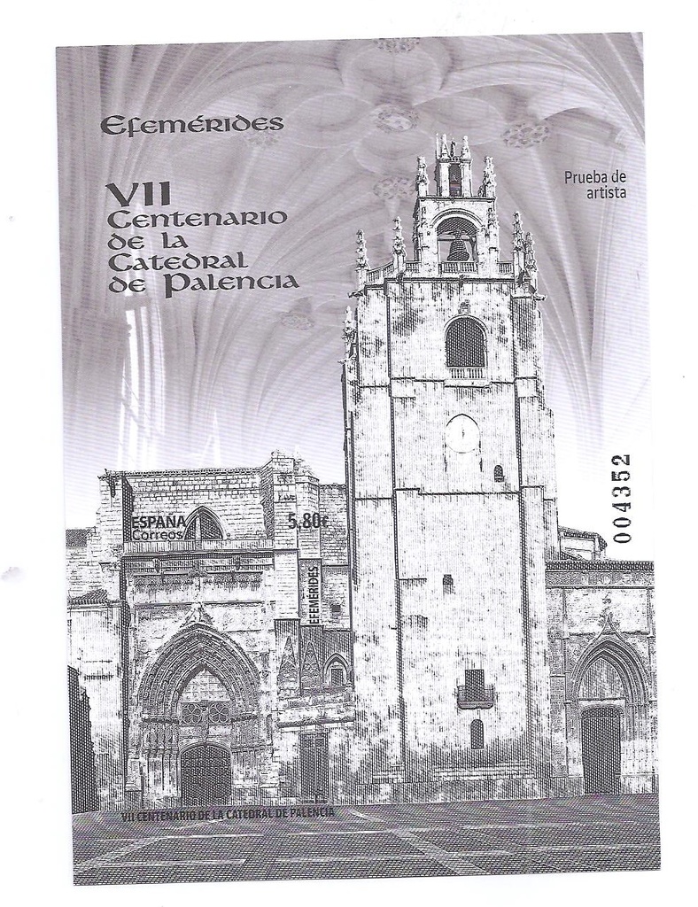 VII CENTENARIO CATEDRAL PALENCIA. PRUEBA Nº 153