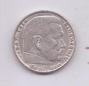 ALEMANIA DEL AÑO 1936 LETRA A DE 5 MARCOS