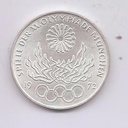 ALEMANIA FEDERAL DEL AÑO 1972 LETRA G DE 10 MARCOS
