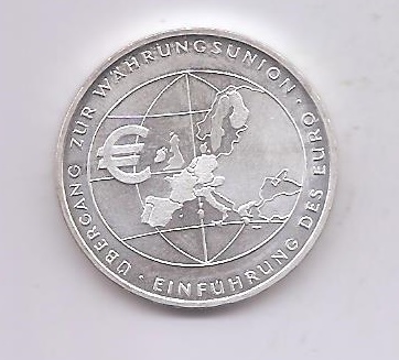 ALEMANIA FEDERAL DEL AÑO 2002 LETRA F DE 10 EUROS