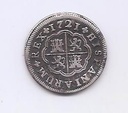 ESPAÑA FELIPE V DEL AÑO 1721 DE 1 REAL