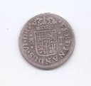 ESPAÑA FERNANDO VI DEL AÑO 1752 DE 1/2 REAL