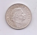 HOLANDA DEL AÑO 1962 DE 2 1/2 GULDEN